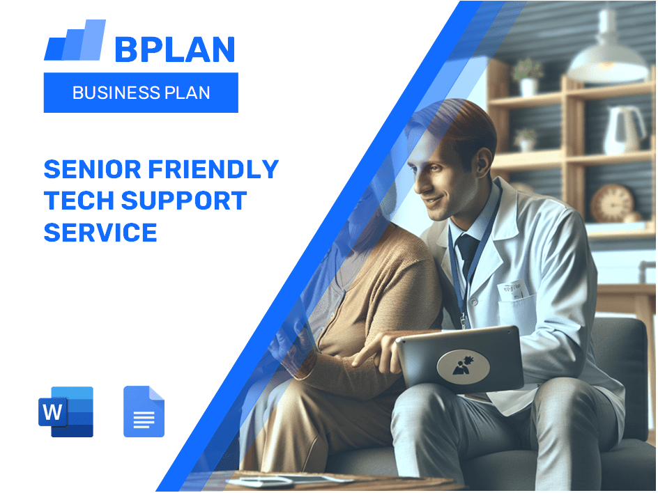 Senior Friendly Tech Support Service Business Plan