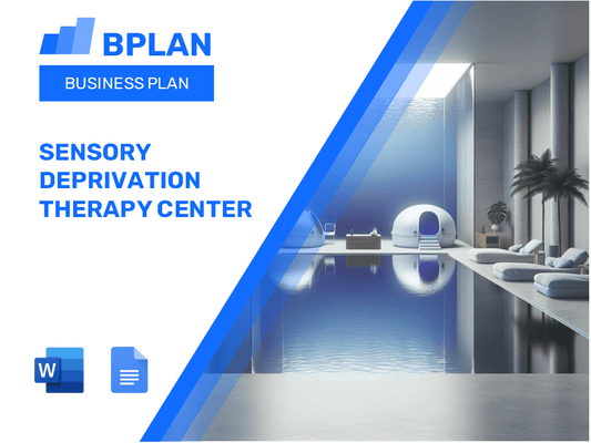 Sensory Deprivation Therapy Center Business Plan