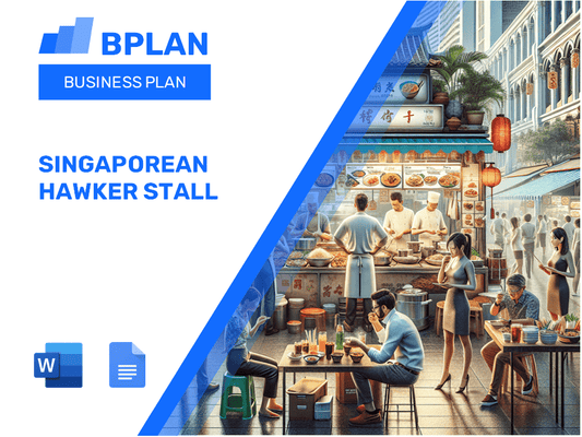 Singaporean Hawker Stall Business Plan