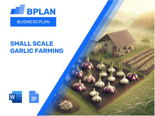 Small Scale Garlic Farming Business Plan