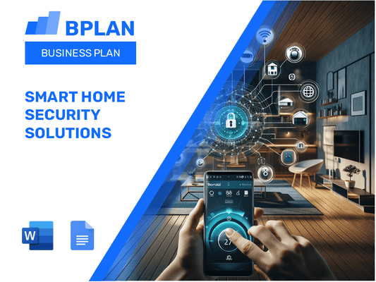 Smart Home Security Solutions Business Plan
