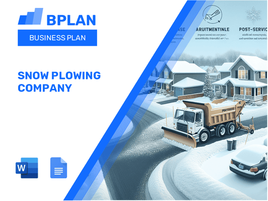 Snow Plowing Company Business Plan