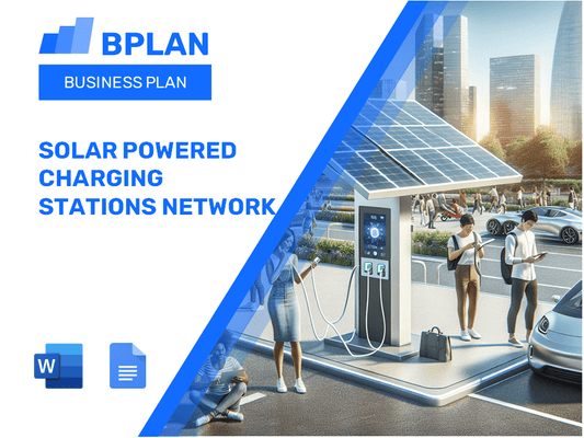 Solar Powered Charging Stations Network Business Plan