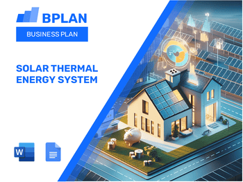 Solar Thermal Energy System Business Plan