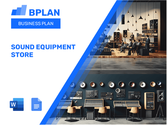 Sound Equipment Store Business Plan