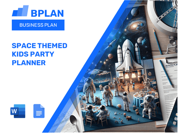 Space Themed Kids Party Planner Business Plan