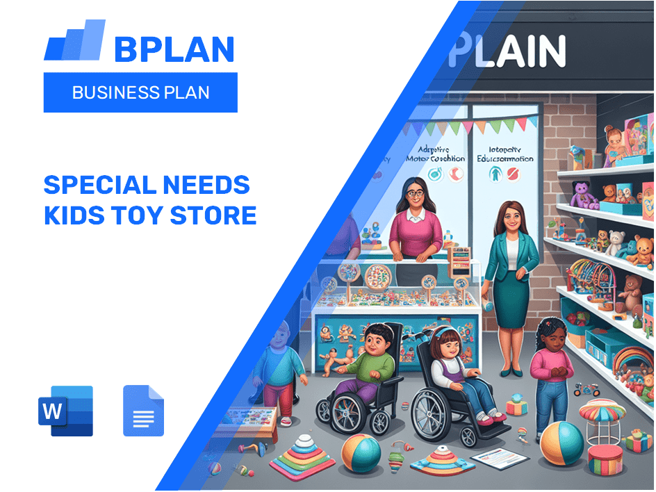 Special Needs Kids Toy Store Business Plan