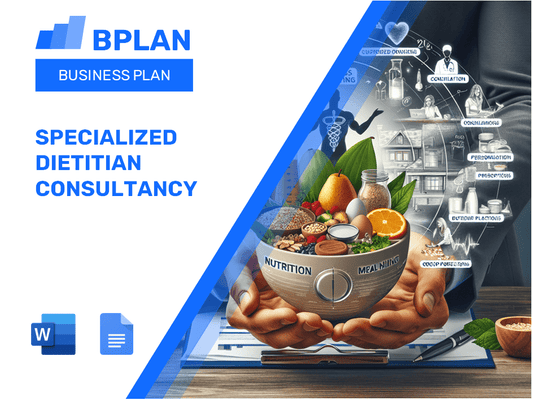 Specialized Dietitian Consultancy Business Plan