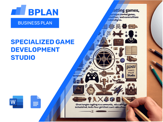 Specialized Game Development Studio Business Plan