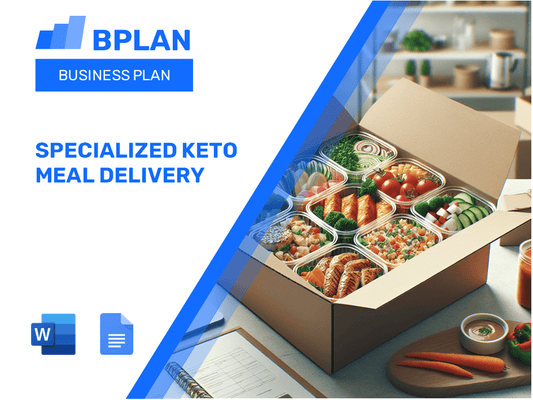 Specialized Keto Meal Delivery Business Plan