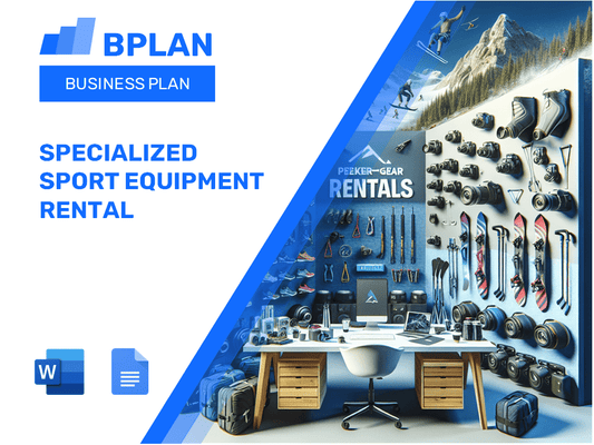 Specialized Sport Equipment Rental Business Plan