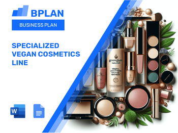Specialized Vegan Cosmetics Line Business Plan