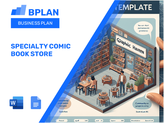 Specialty Comic Book Store Business Plan