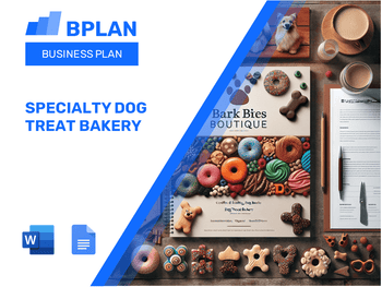 Specialty Dog Treat Bakery Business Plan