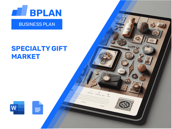 Specialty Gift Market Business Plan