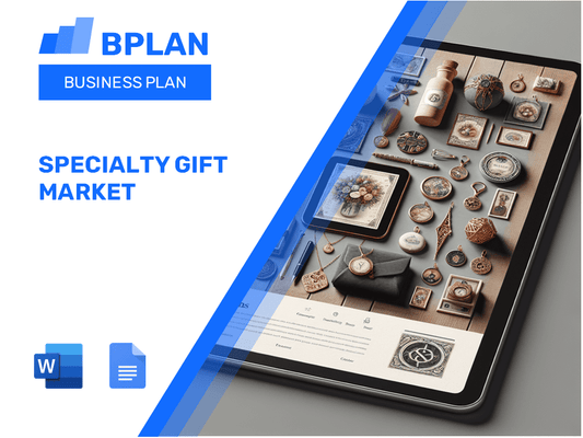 Specialty Gift Market Business Plan