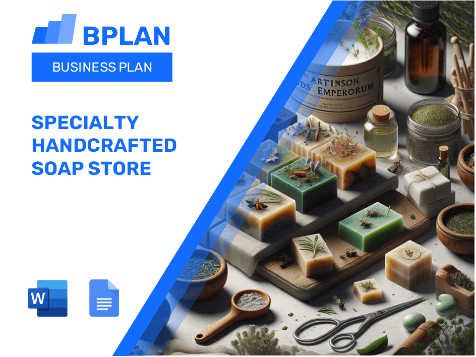 Specialty Handcrafted Soap Store Business Plan