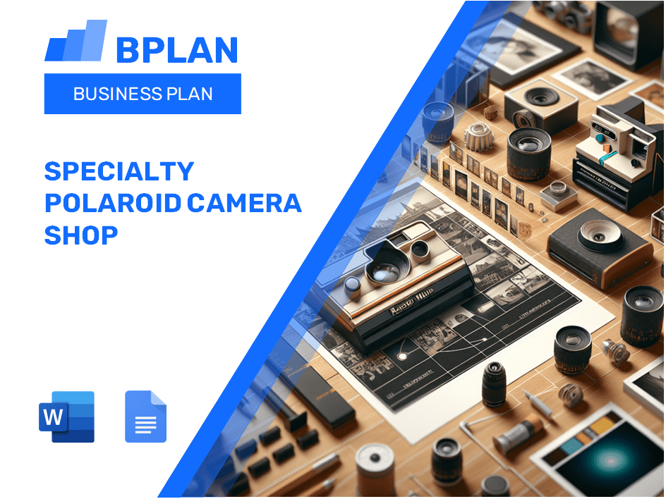 Specialty Polaroid Camera Shop Business Plan