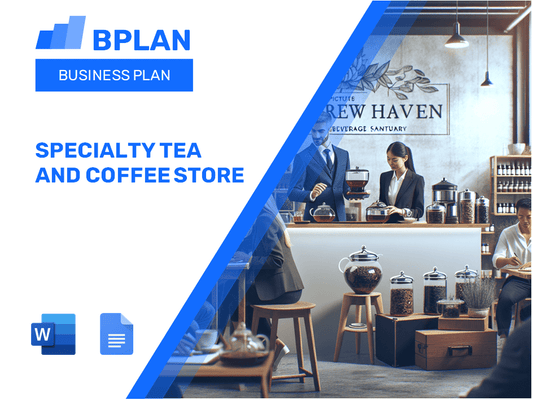 Specialty Tea and Coffee Store Business Plan