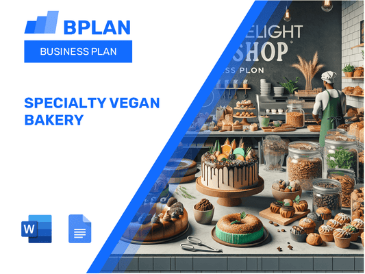Specialty Vegan Bakery Business Plan