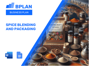 Spice Blending And Packaging Business Plan
