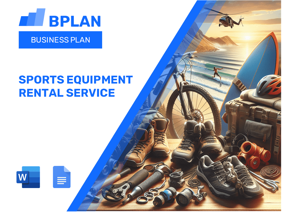 Sports Equipment Rental Service Business Plan