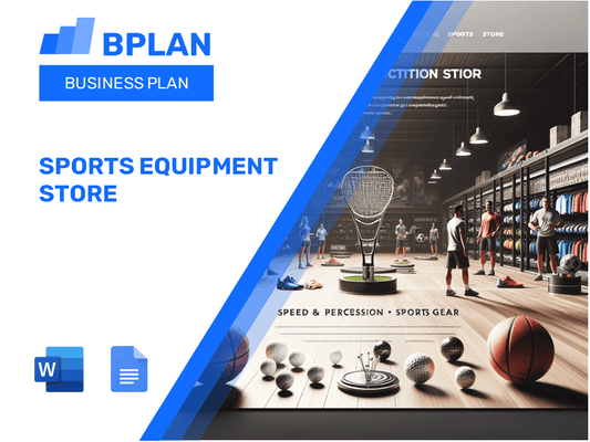 Sports Equipment Store Business Plan