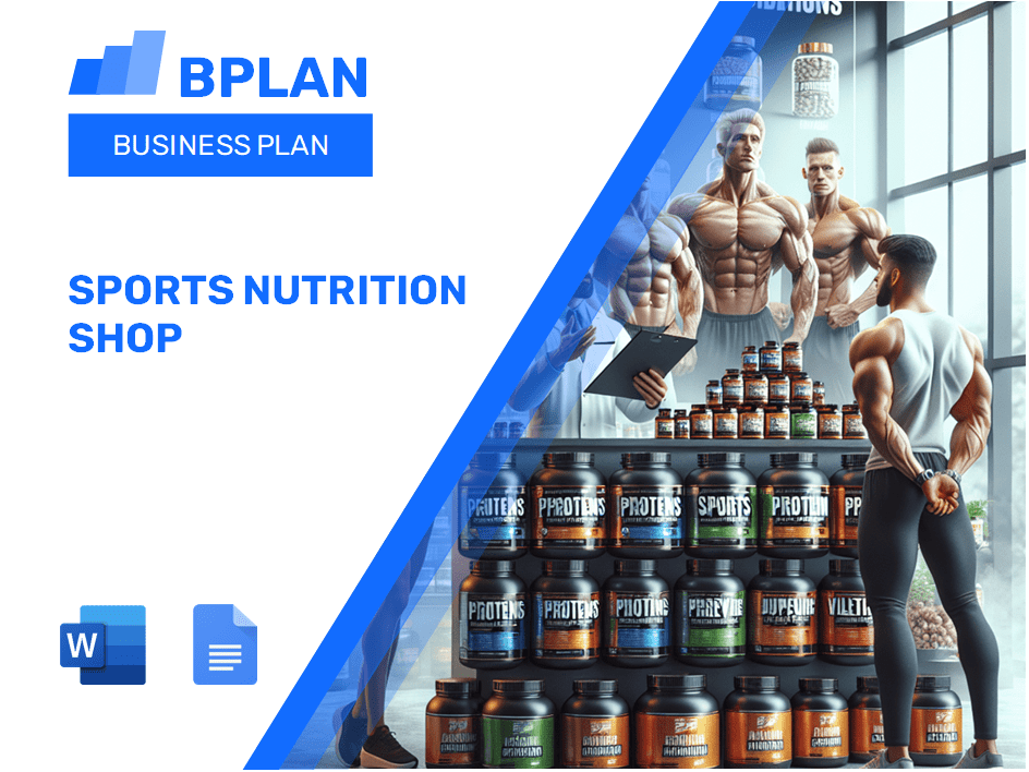 Sports Nutrition Shop Business Plan