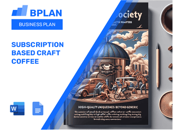 Subscription Based Craft Coffee Business Plan