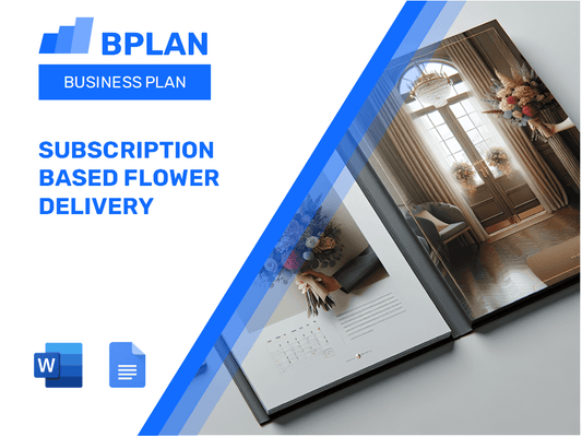 Subscription Based Flower Delivery Business Plan