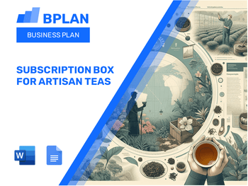 Subscription Box For Artisan Teas Business Plan