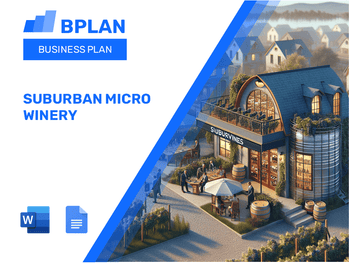 Suburban Micro Winery Business Plan