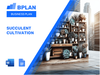 Succulent Cultivation Business Plan