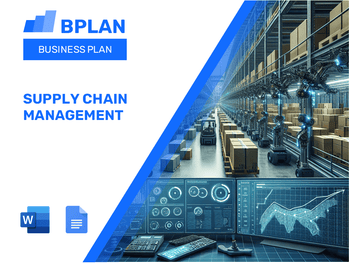 Supply Chain Management Business Plan