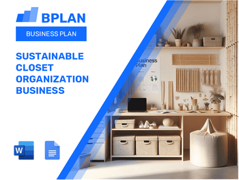 Sustainable Closet Organization Business Plan