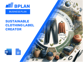 Sustainable Clothing Label Creator Business Plan