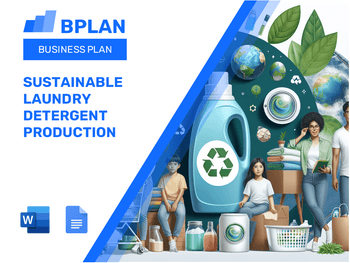 Sustainable Laundry Detergent Production Business Plan