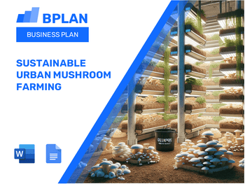 Sustainable Urban Mushroom Farming Business Plan