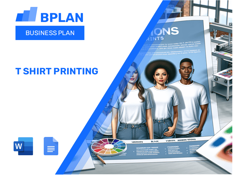 T Shirt Printing Business Plan