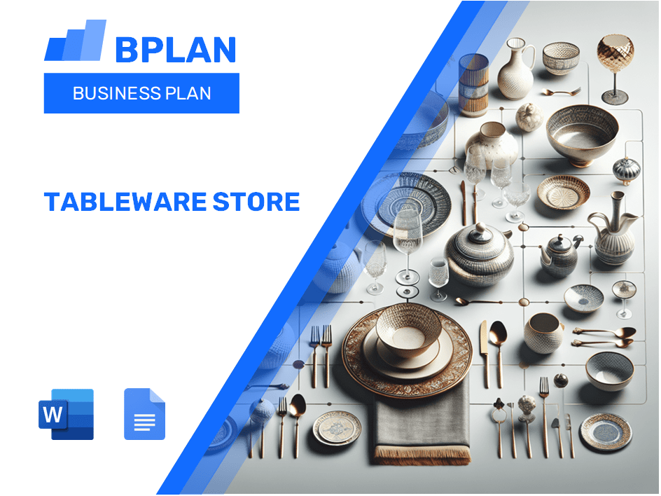 Tableware Store Business Plan