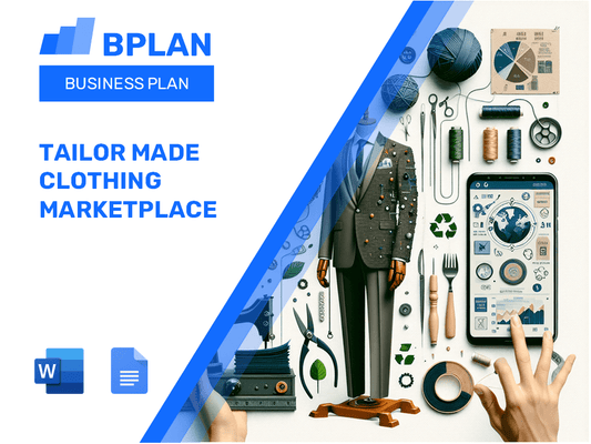 Tailor Made Clothing Marketplace Business Plan