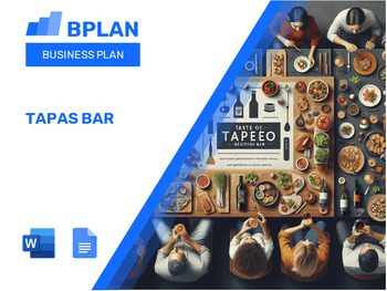 Tapas Bar Business Plan