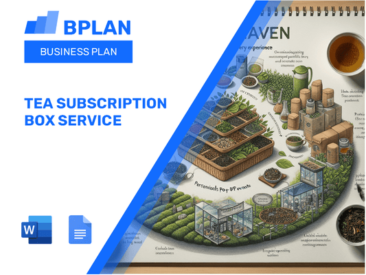 Tea Subscription Box Service Business Plan