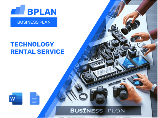 Technology Rental Service Business Plan