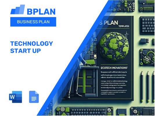 Technology Start Up Business Plan