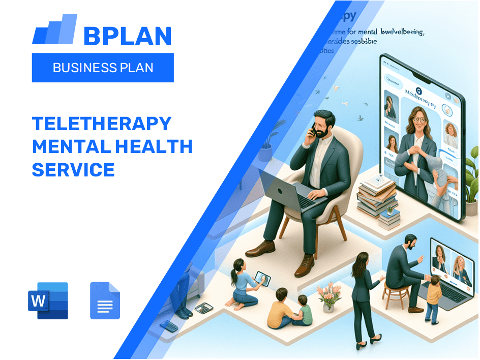 Teletherapy Mental Health Service Business Plan