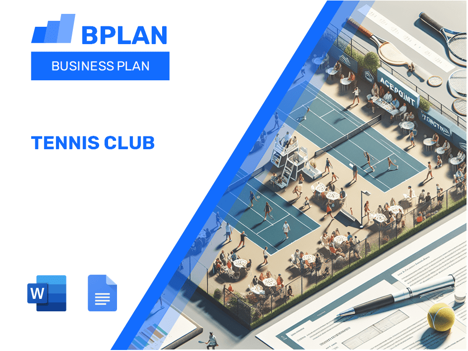 Tennis Club Business Plan