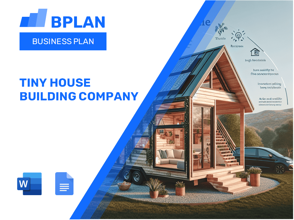 Tiny House Building Company Business Plan