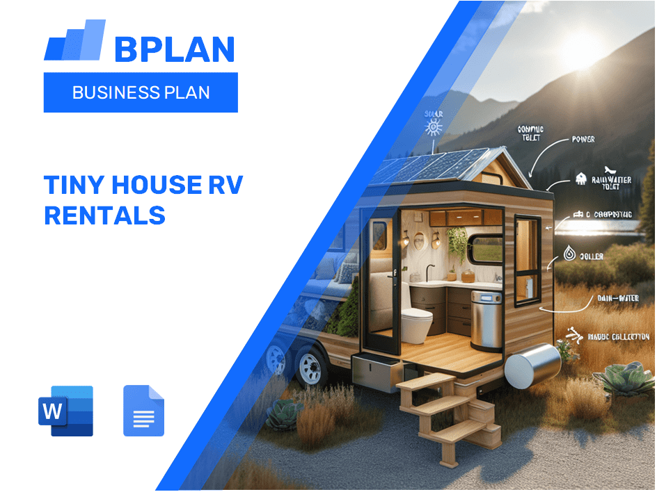 Tiny House RV Rentals Business Plan