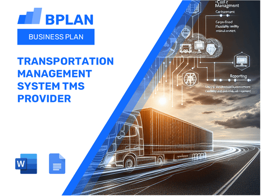 Transportation Management System TMS Provider Business Plan